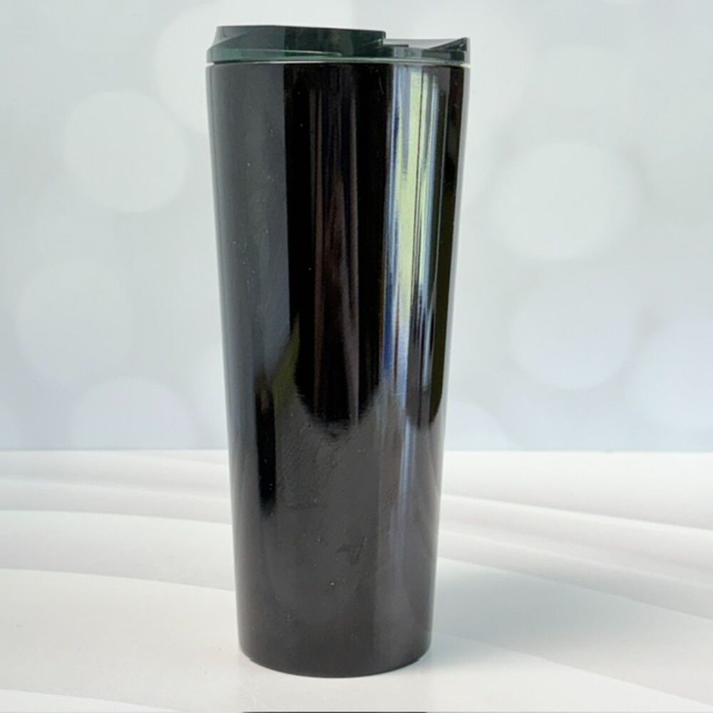 Starbucks 2024 Dark Green Tumbler 16 oz Siren Logo Travel Cup With Lid - Picture 11 of 11
